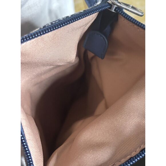 SAKROOTS PACIFIC FLORAL FOLD OVER SOFT CANVAS SMALL CROSSBODY PURSE - Picture 7 of 9